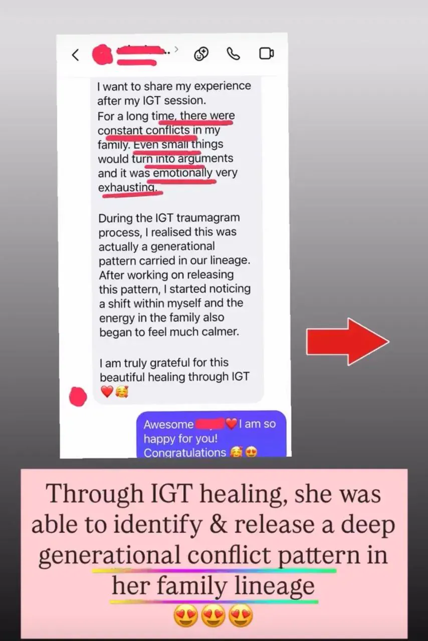 Intergenerational Trauma Healing testimonial image 9