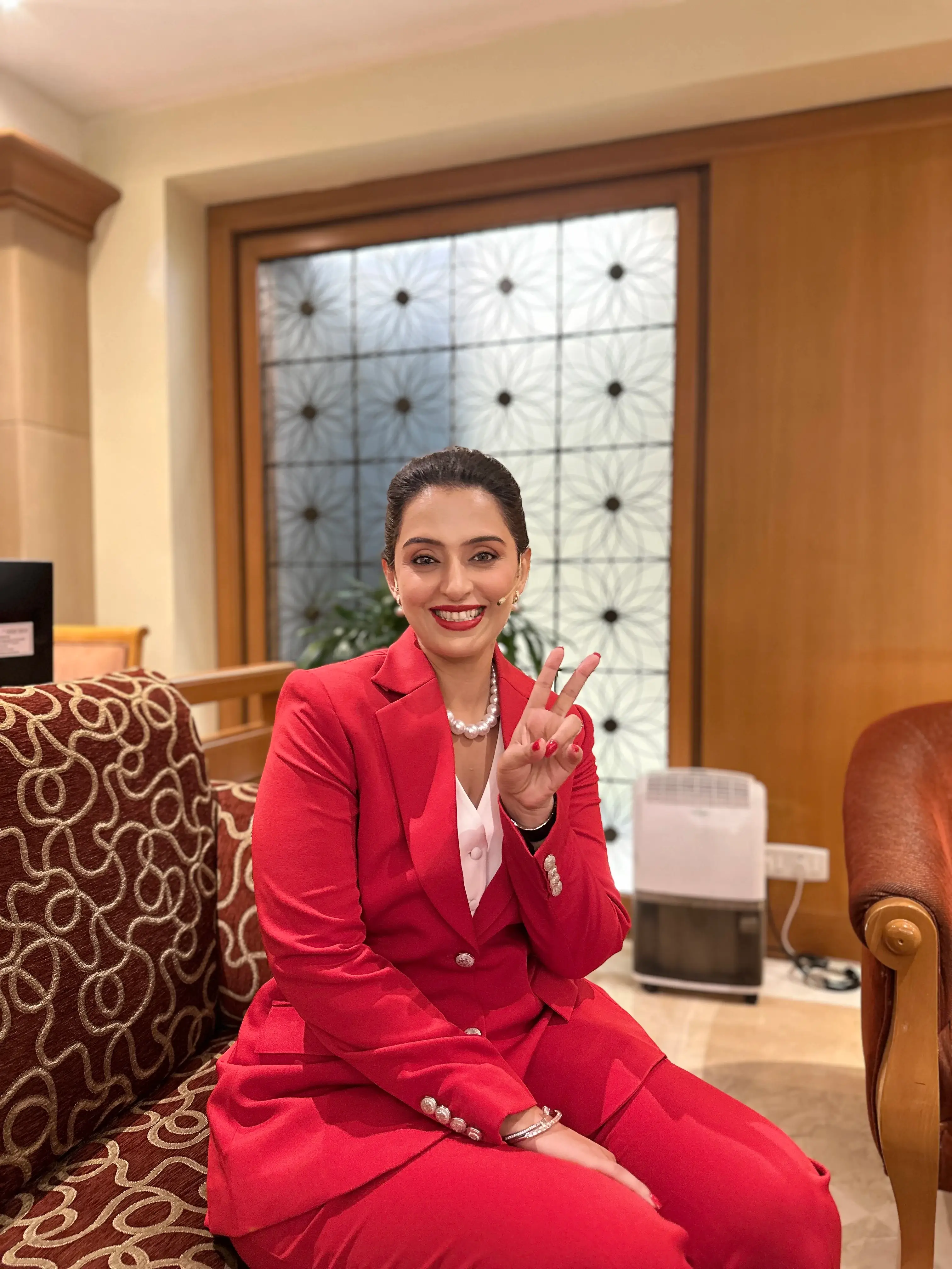 Amrita during her transformation journey